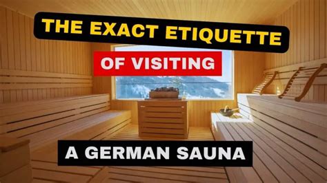 German Sauna: What You Need To Know About Nude German。